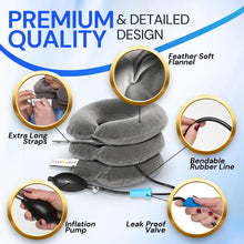 Load image into Gallery viewer, EverRelief Cervical Neck Traction Device for neck, back and shoulder pain relief.
