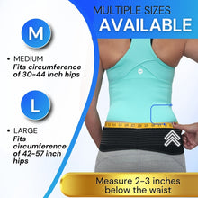 Load image into Gallery viewer, EverRelief Sacroiliac Support belt to relieve pain and swelling from sciatica flareups.