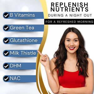 30-Pack Recovery Hangover Patches - Replenish Nutrients During a Night Out for Refreshed Morning Recovery