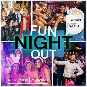 30-Pack Recovery Hangover Patches - Replenish Nutrients During a Night Out for Refreshed Morning Recovery