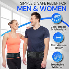 Load image into Gallery viewer, EverRelief Sacroiliac Support belt to relieve pain and swelling from sciatica flareups.