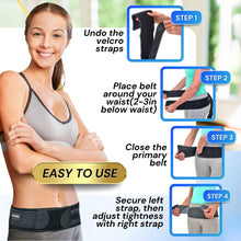 Load image into Gallery viewer, EverRelief Sacroiliac Support belt to relieve pain and swelling from sciatica flareups.