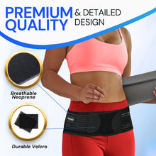 Load image into Gallery viewer, EverRelief Sacroiliac Support belt to relieve pain and swelling from sciatica flareups.