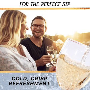 Freezable Wine Chillers by Sippin'It - 2 Piece Wine Party Pack - Wine Cooler Sleeve and Portable Wine Chiller Travel Bag - Keep Chilled Wine Cold - Reusable for Picnics, BBQ's, Camping or Boating.